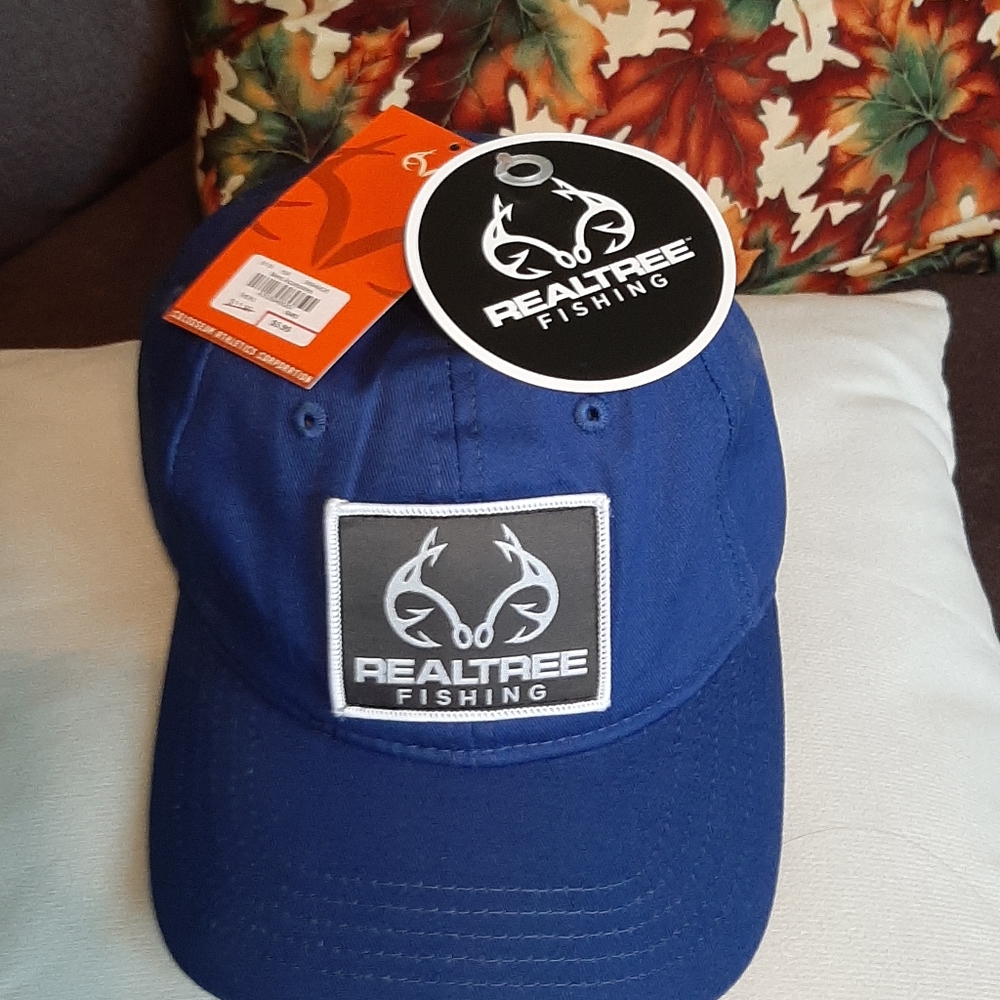 Real tree fishing hat